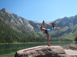 Yoga in Glacier National Park